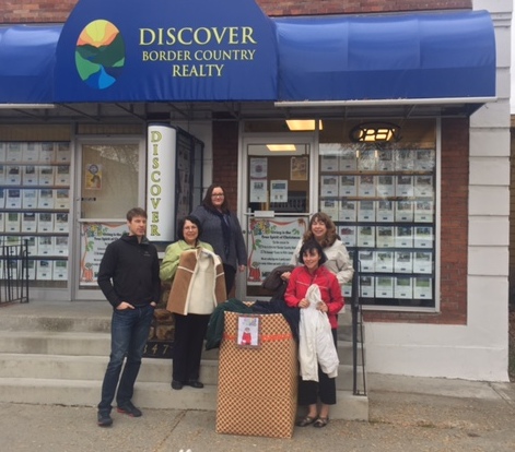 Coats for Kids 2016 - Edan, Willy, Angela, Sharon, Jennifer coats for kids, grand forks, 2016, border country realty, sharon marshall, edan marshall, angela popoff, jennifer houghton