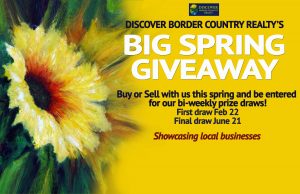 Border Country Realty, Grand Forks, Big Spring Giveaway,